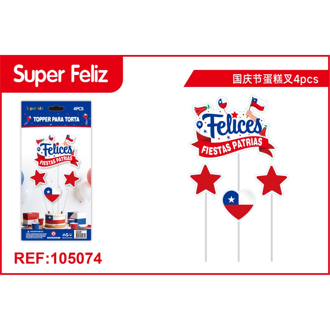 Topper chile 3pcs