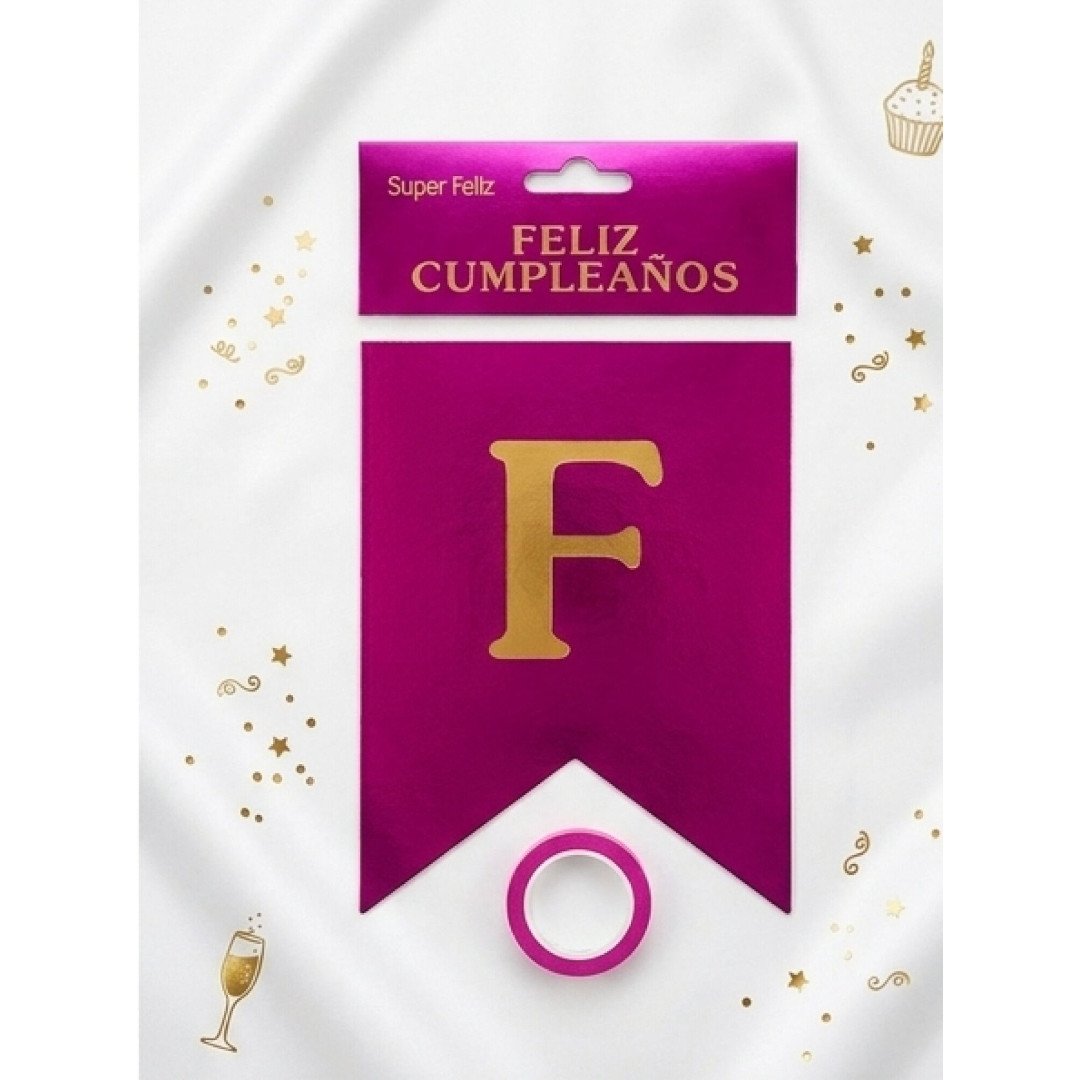 Guirnalda fucsia