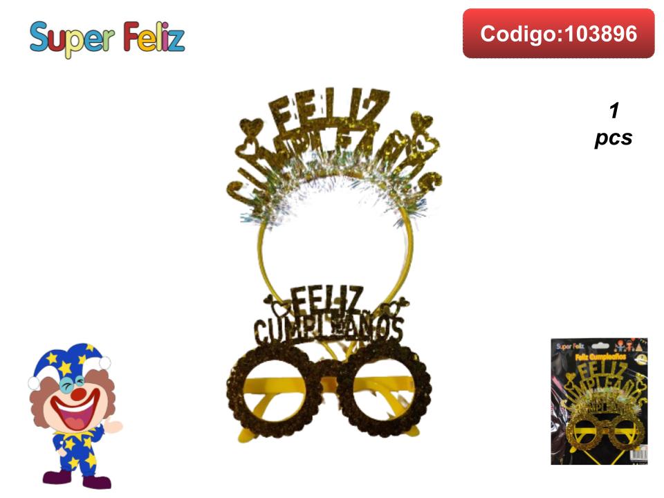 Set lentes y cintillos